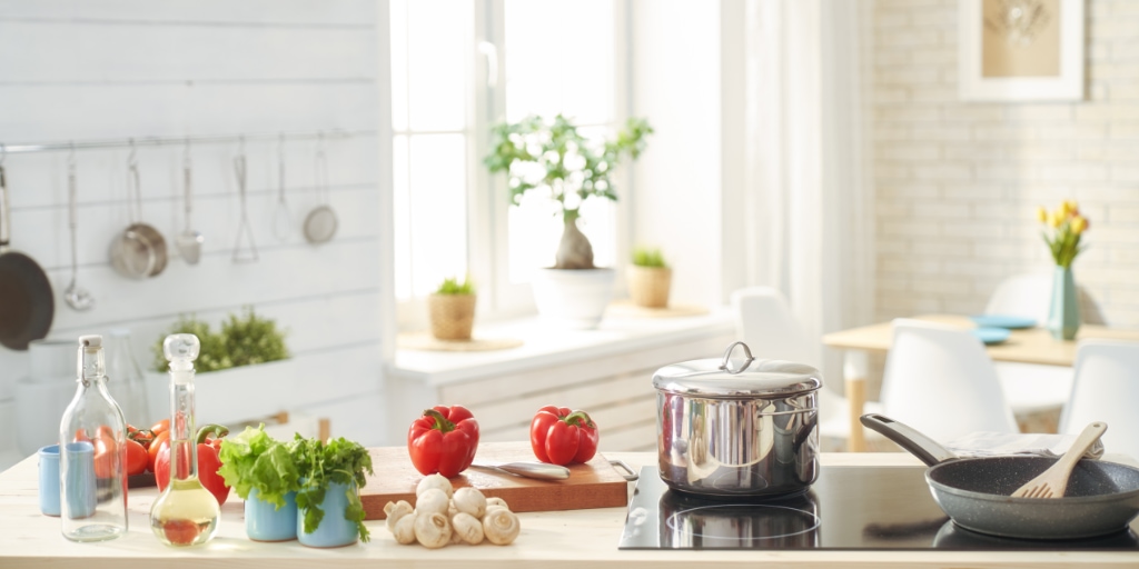 gezond koken in een kleine keuken